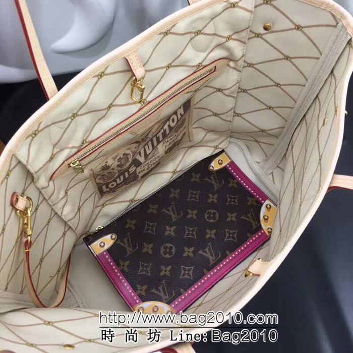 路易威登LV頂級原單 M41390 NEVERFULL 中號手袋LV掛鎖絲印圖案 YDH1611